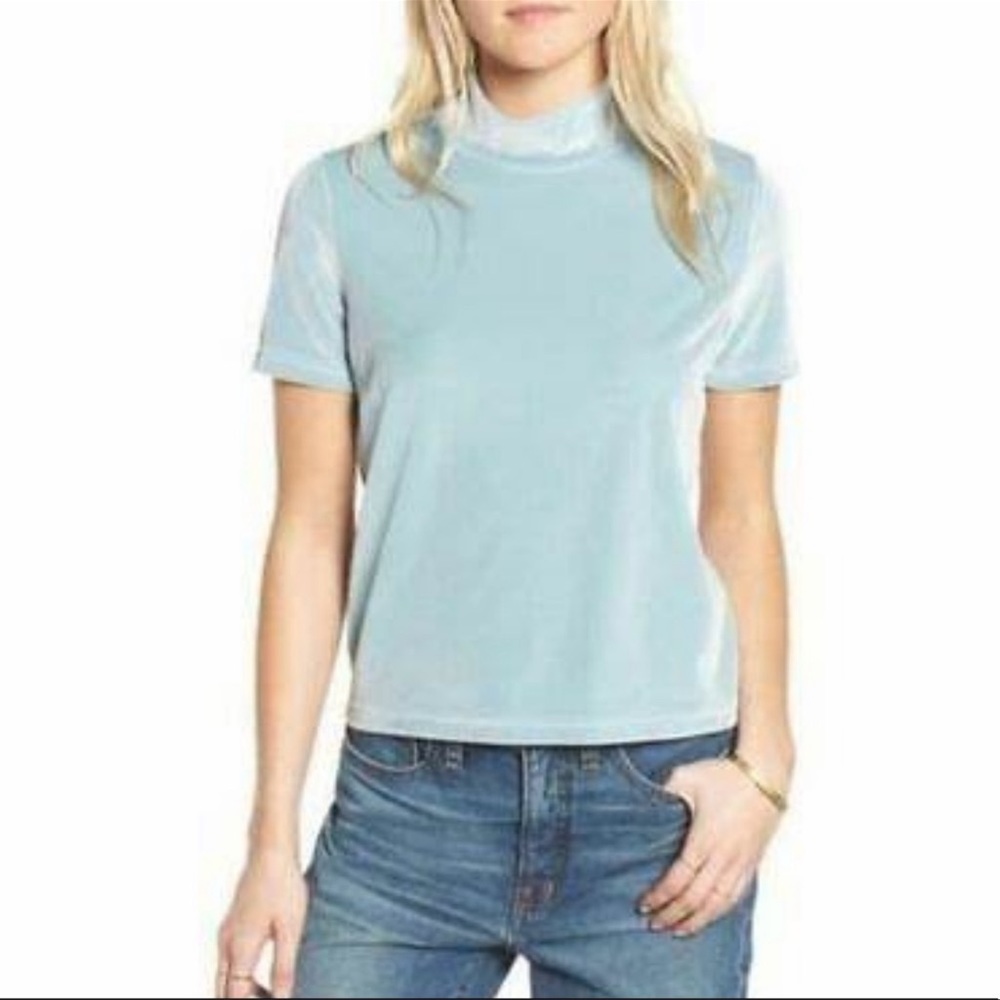 Madewell Velvet Top